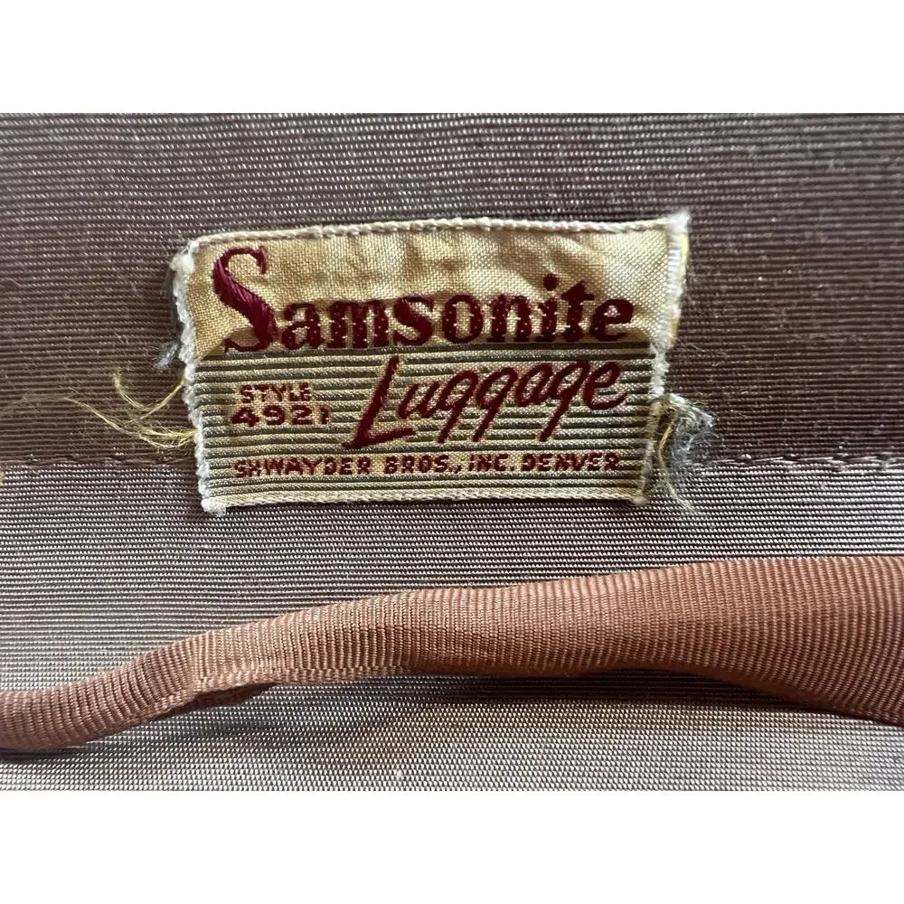 N/A vintage samsonite